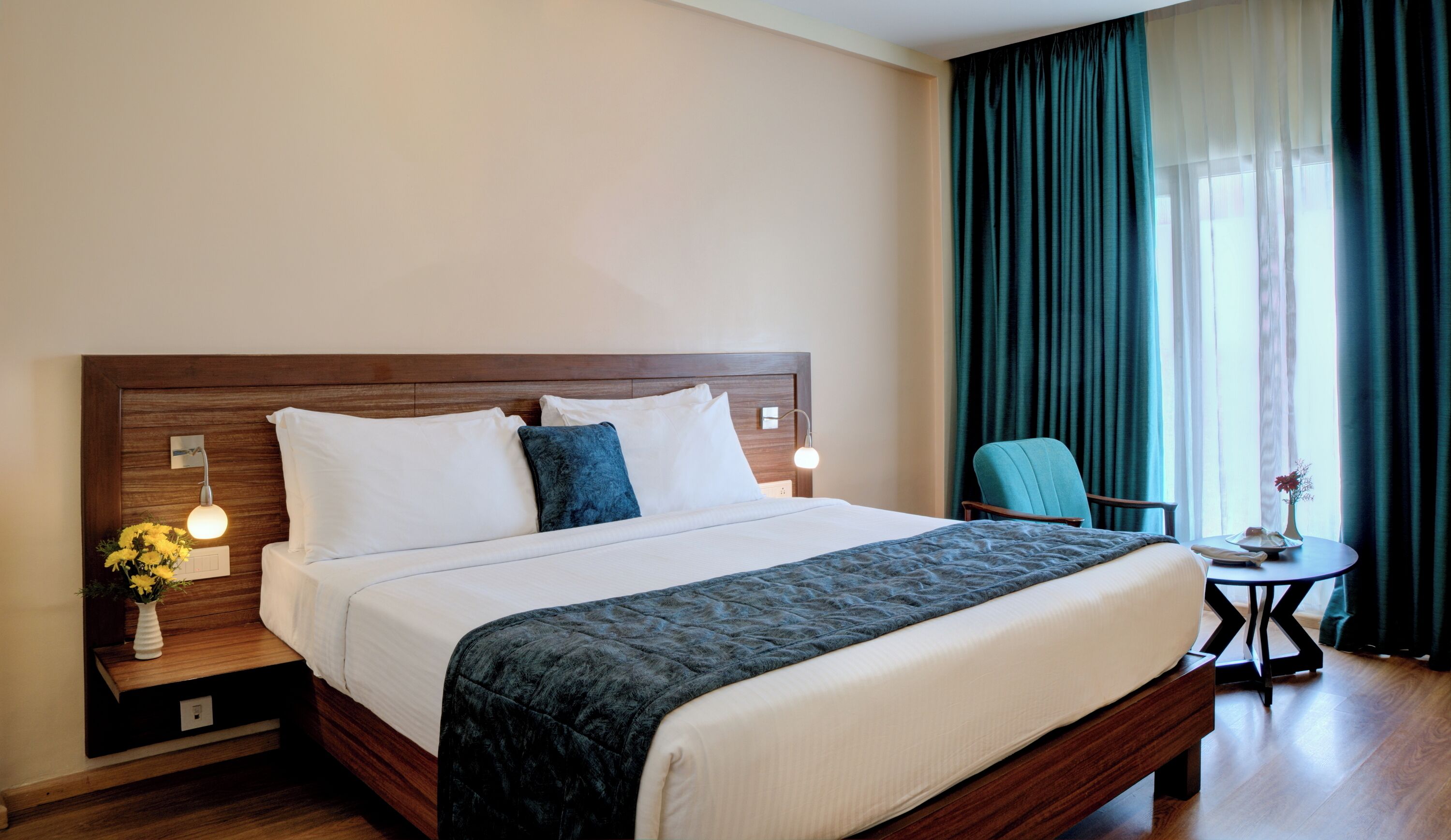 Deluxe kamer, 1 twee- of 2 eenpersoonsbedden, uitzicht op stad