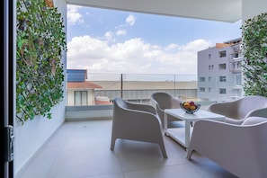 Apartment, 1 Double Bed with Sofa bed, Kitchen, City View | Balcony - Bonne Heur 1-BR Apt & Balcony in Larnaca (Larnaca)