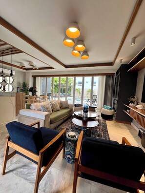 Vila, 3 kamar tidur, akses difabel, balkon | Area keluarga