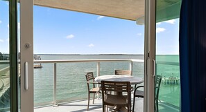 Outdoor dining - Bayfront Ease | 3rd Floor Retreat Near Boardwalk (Ocean City)