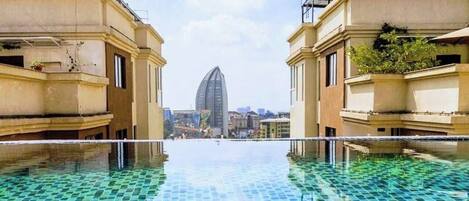 Apartment, 2 Bedrooms, Accessible, Smoking | Pool | Outdoor pool