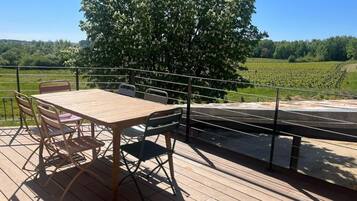 Classic House, Balcony, Vineyard View | Outdoor dining