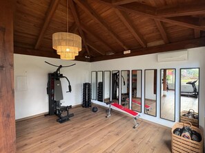 Fitness facility - Hotel Boutique Palacio del Moral (Ronda)