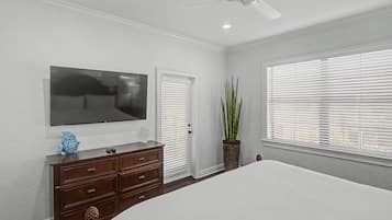 4 habitaciones, internet y ropa de cama