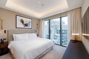 Executive-Apartment, 2 Schlafzimmer, Balkon, Stadtblick