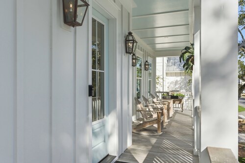 New, Luxurious Coastal Gem! Private Pool, Game Room, Putt-Putt, Easy Walk to Beach, & More!
