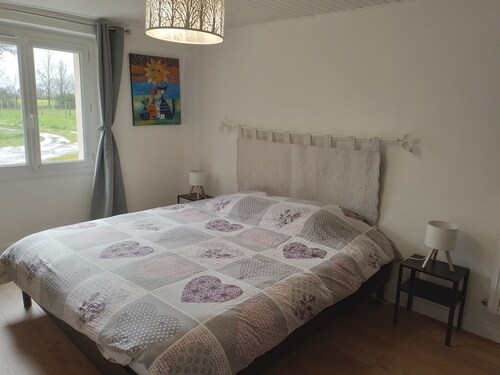 Renovated country house in quiet wooded hamlet