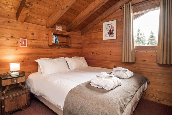 Chalet | 6 bilik tidur, cadar katil 