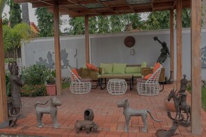 Overnattingsstedets uteområder