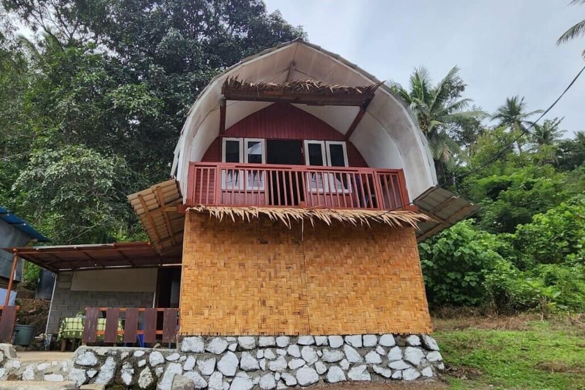 Casa de campo, sacada, vista para a montanha