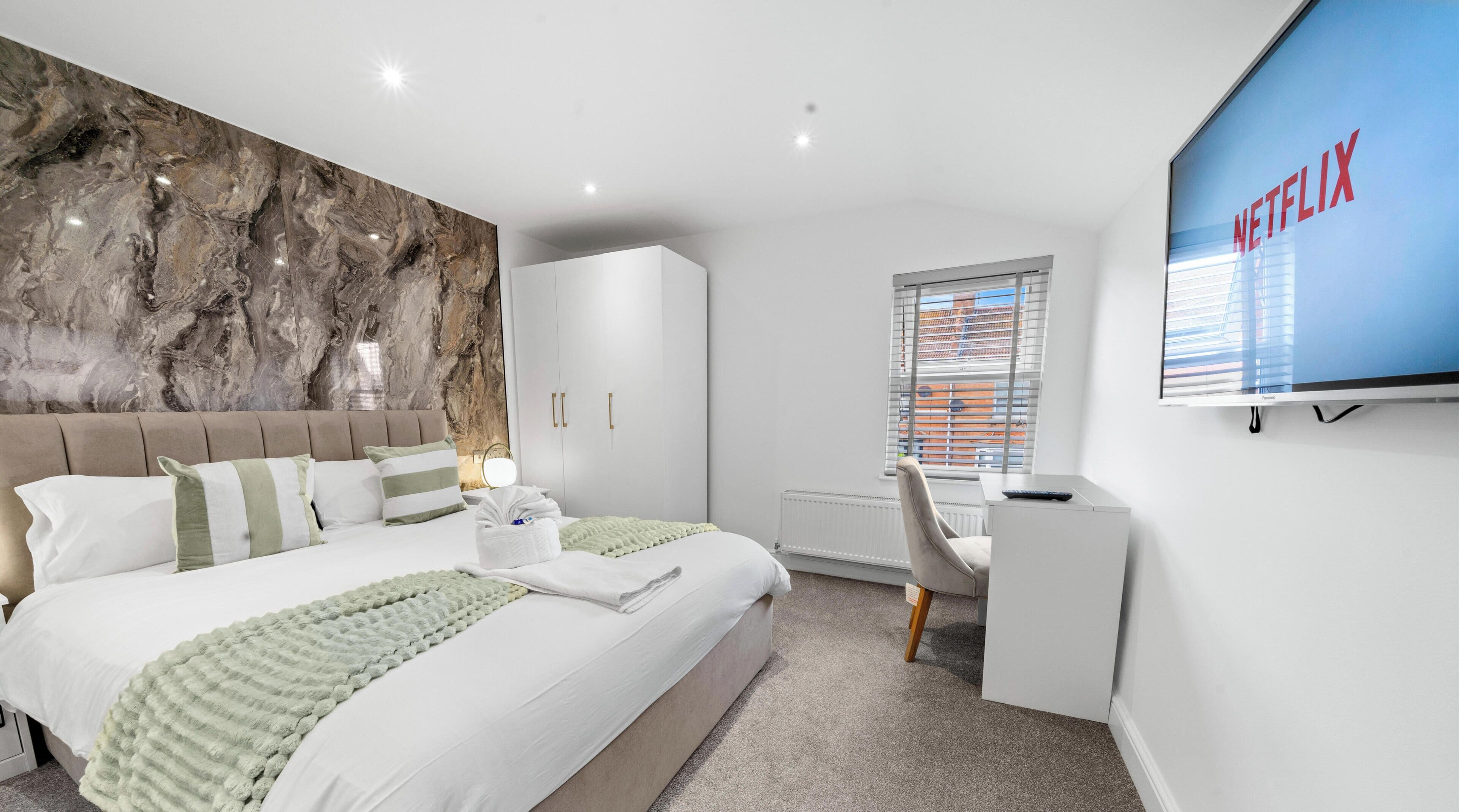 1 Schlafzimmer, Schreibtisch, kostenloses WLAN, Bettwäsche