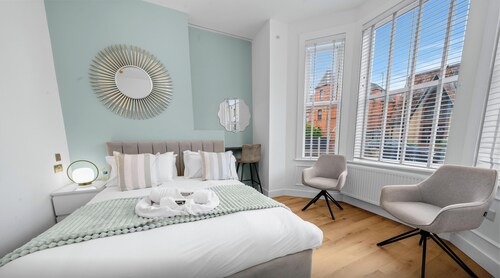Burnham-on-sea | Warm, Bright Ensuite Room | Ideal for Couple | Contractors Stay