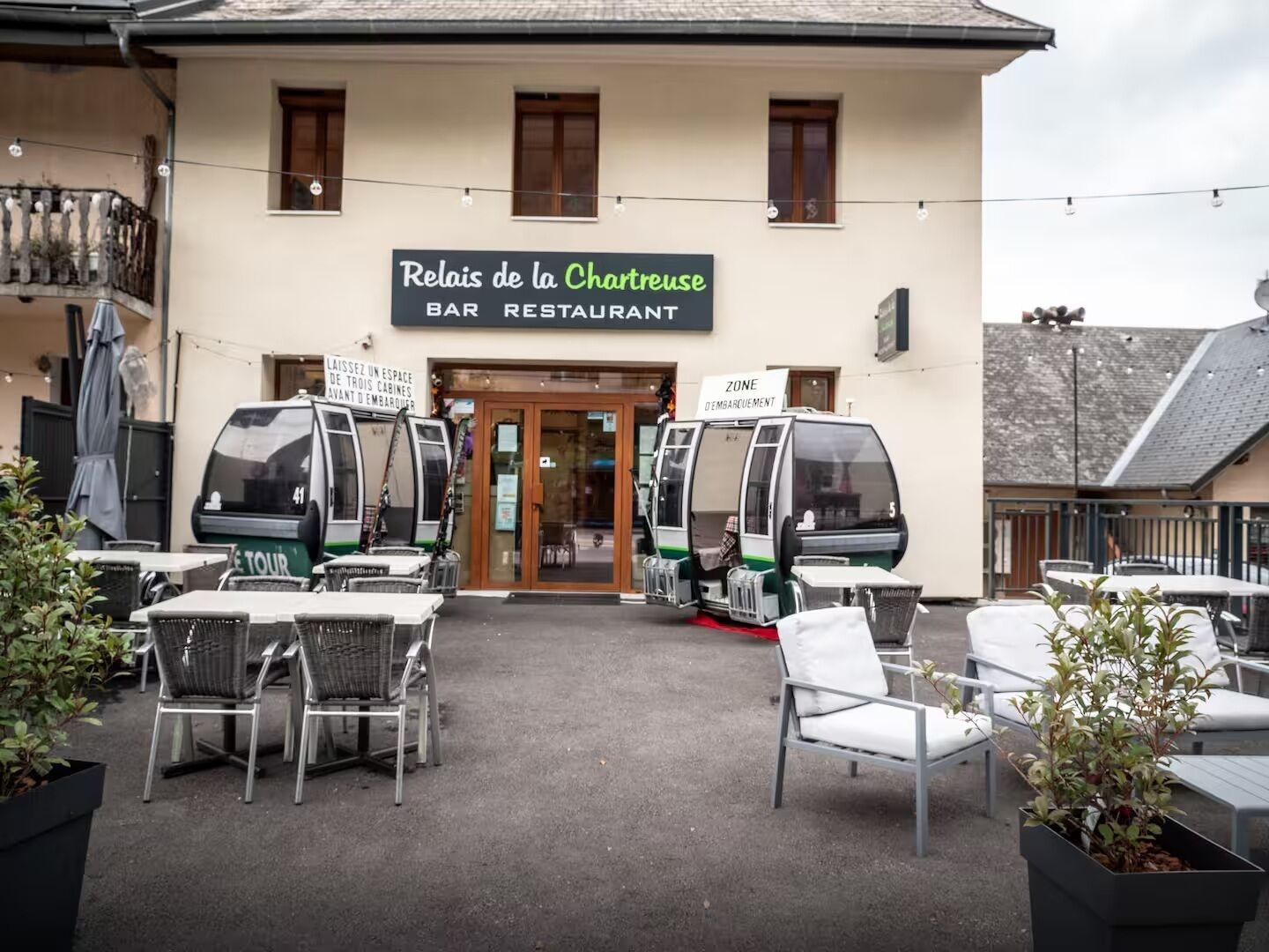 Restaurante al aire libre