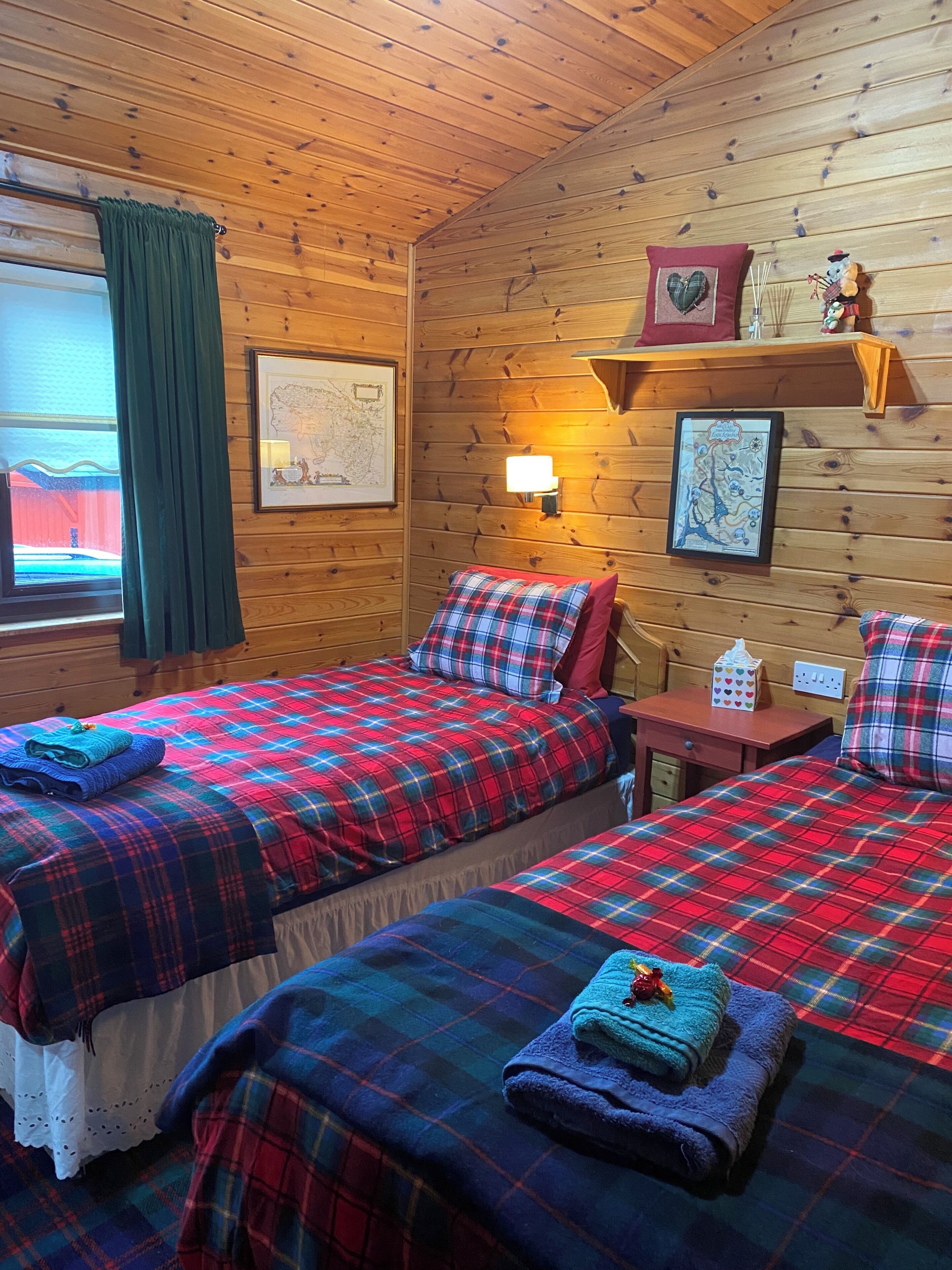 Kabin, 2 kamar tidur