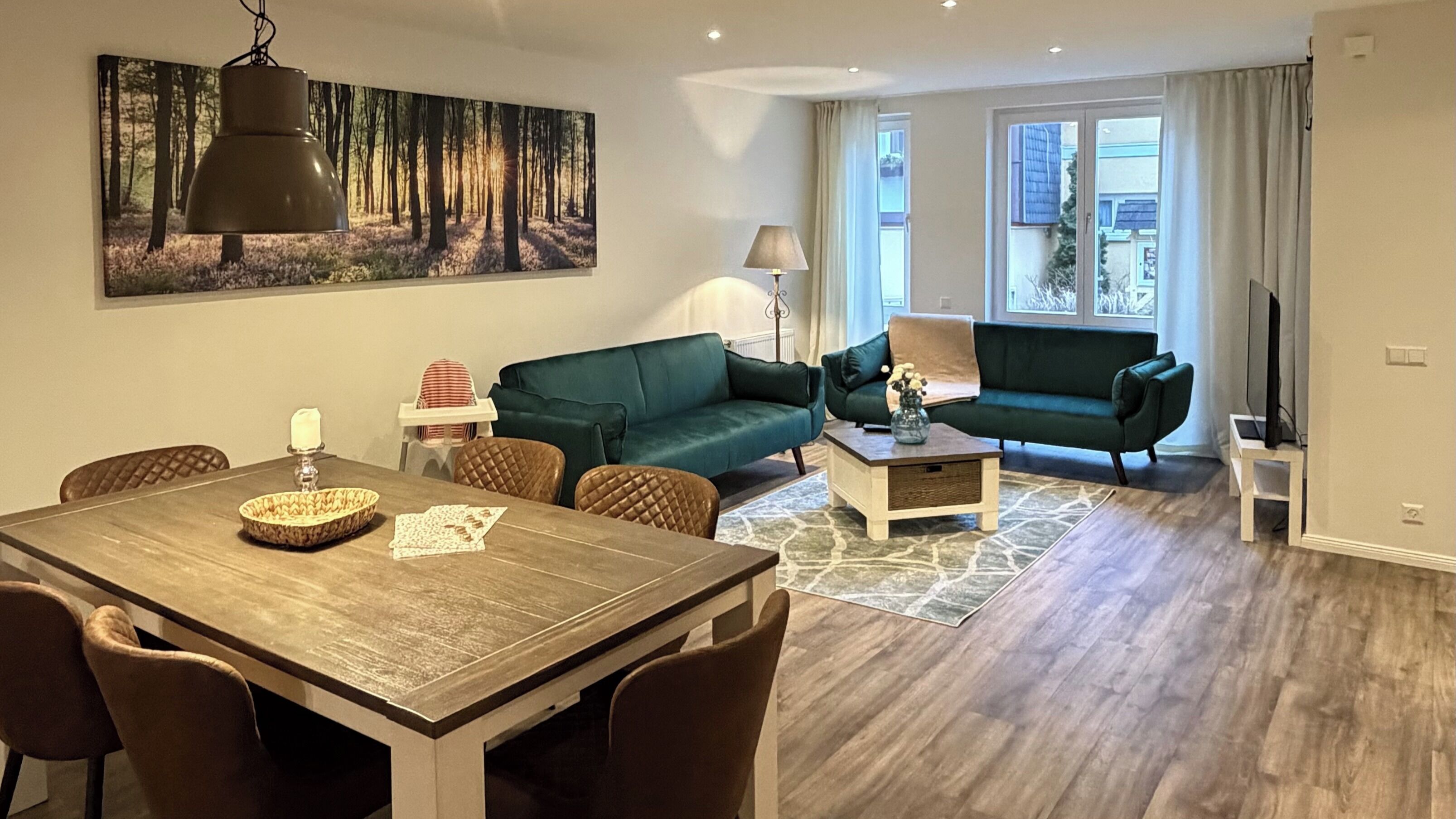Condo, 3 Bedrooms, Kitchen | Living area
