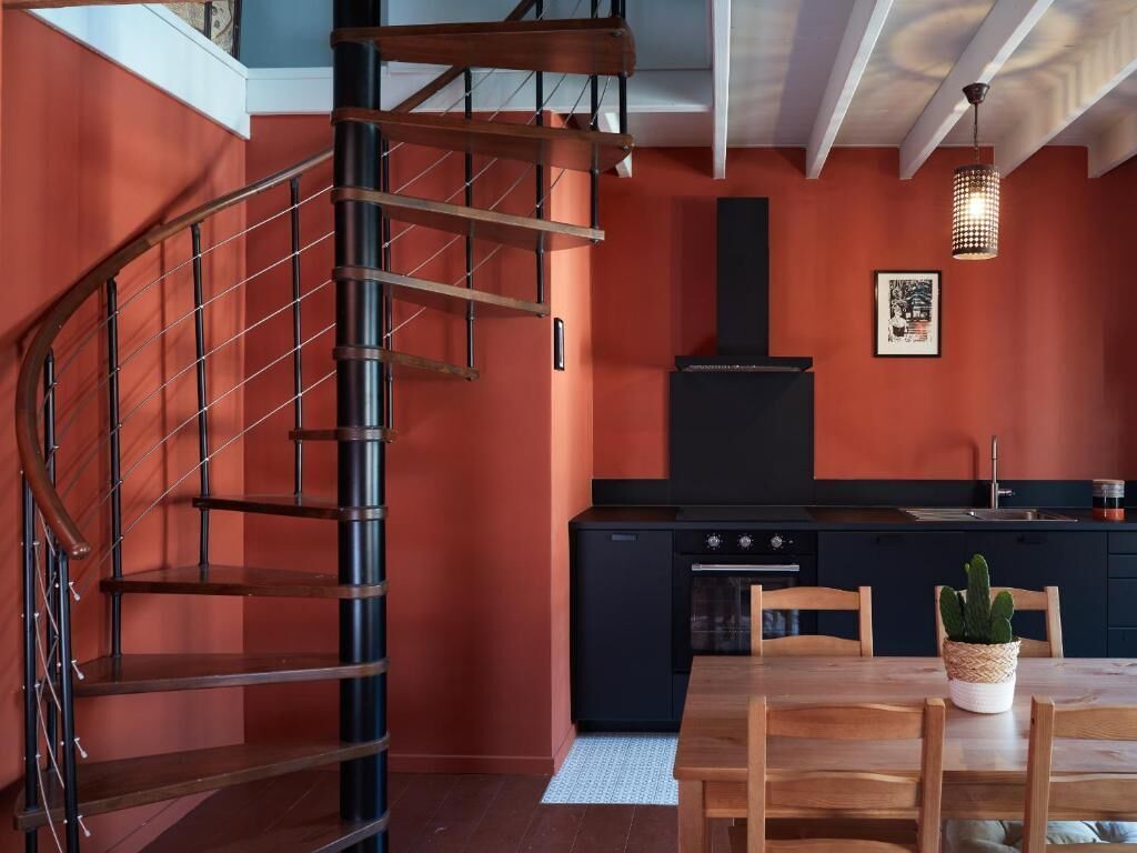 Luxe appartement, uitzicht op de stad | Dineren