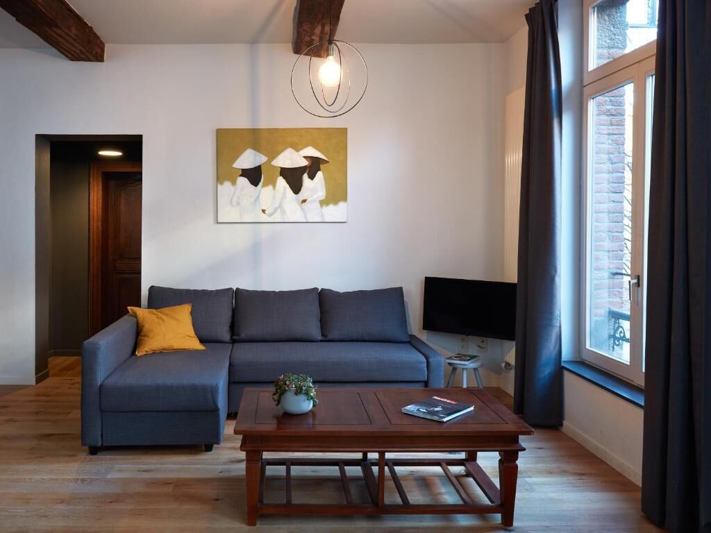 Comfort Apartment, City View | Living area