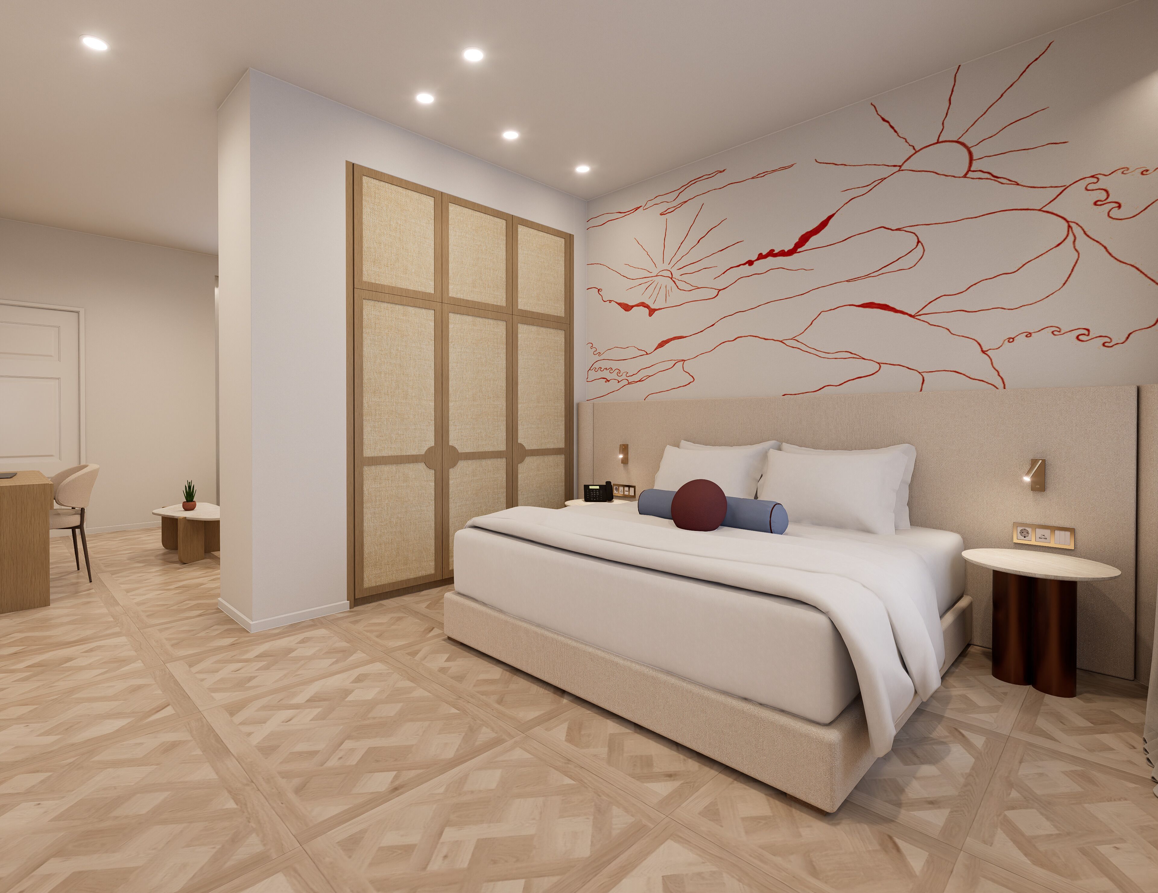 In-room safe, blackout curtains, soundproofing, iron/ironing board