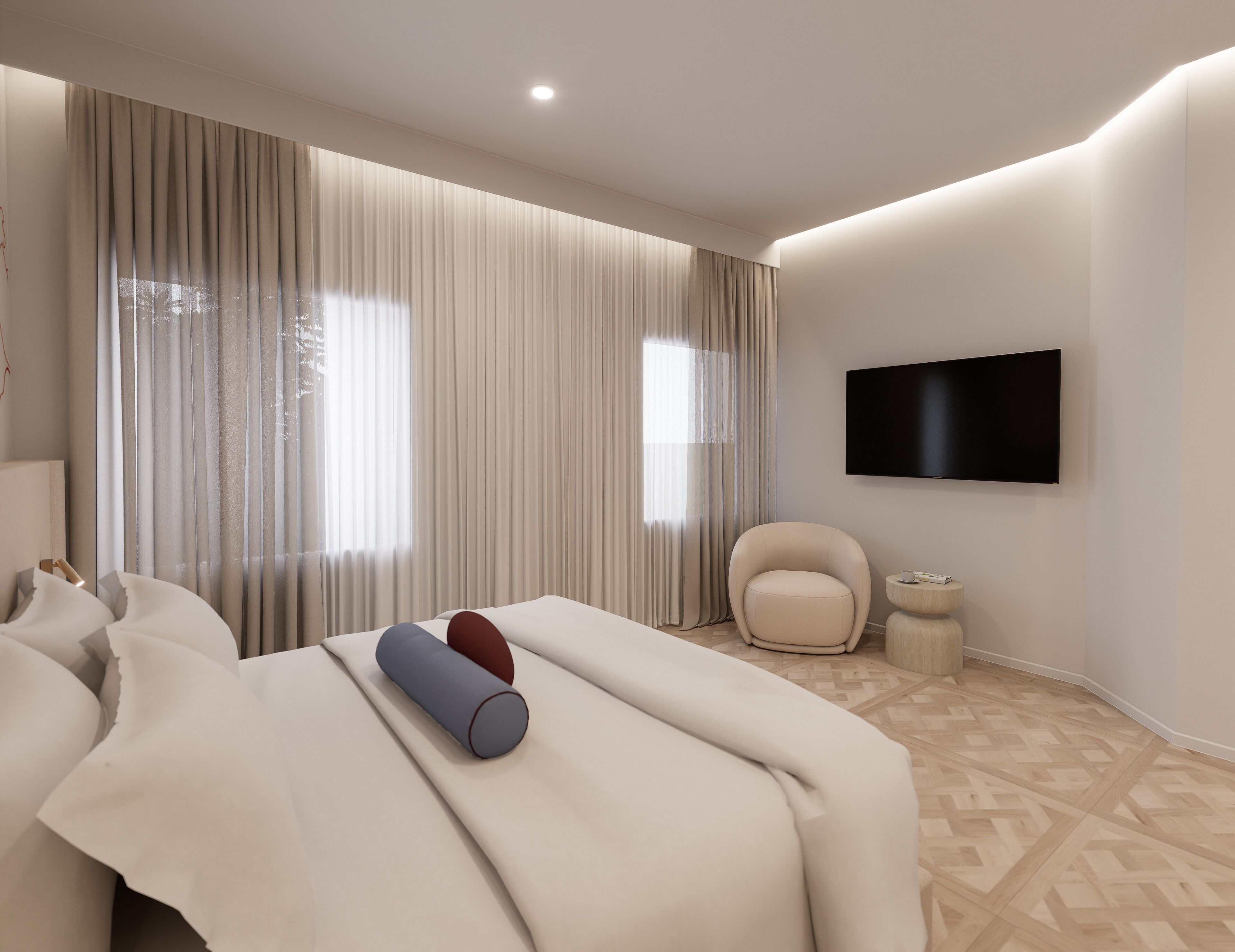 Egyptian cotton sheets, premium bedding, memory foam beds, in-room safe
