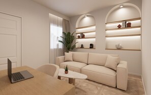 Living area - The Character (Athina)