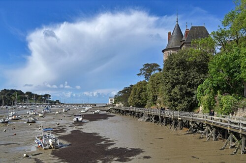 Maison proche gare, plage et port de Pornic pour 4