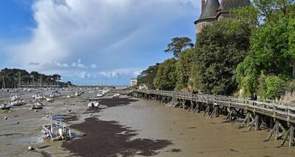 Maison proche gare, plage et port de Pornic pour 4