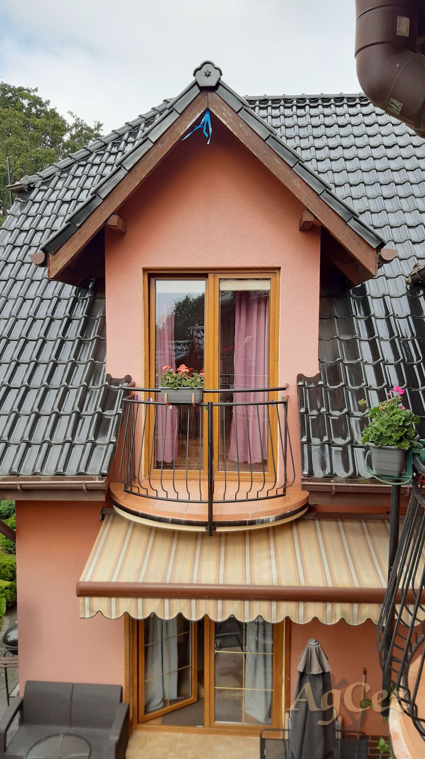 Suite Studio Familiale, balcon, vue jardin | Détail de l’extérieur