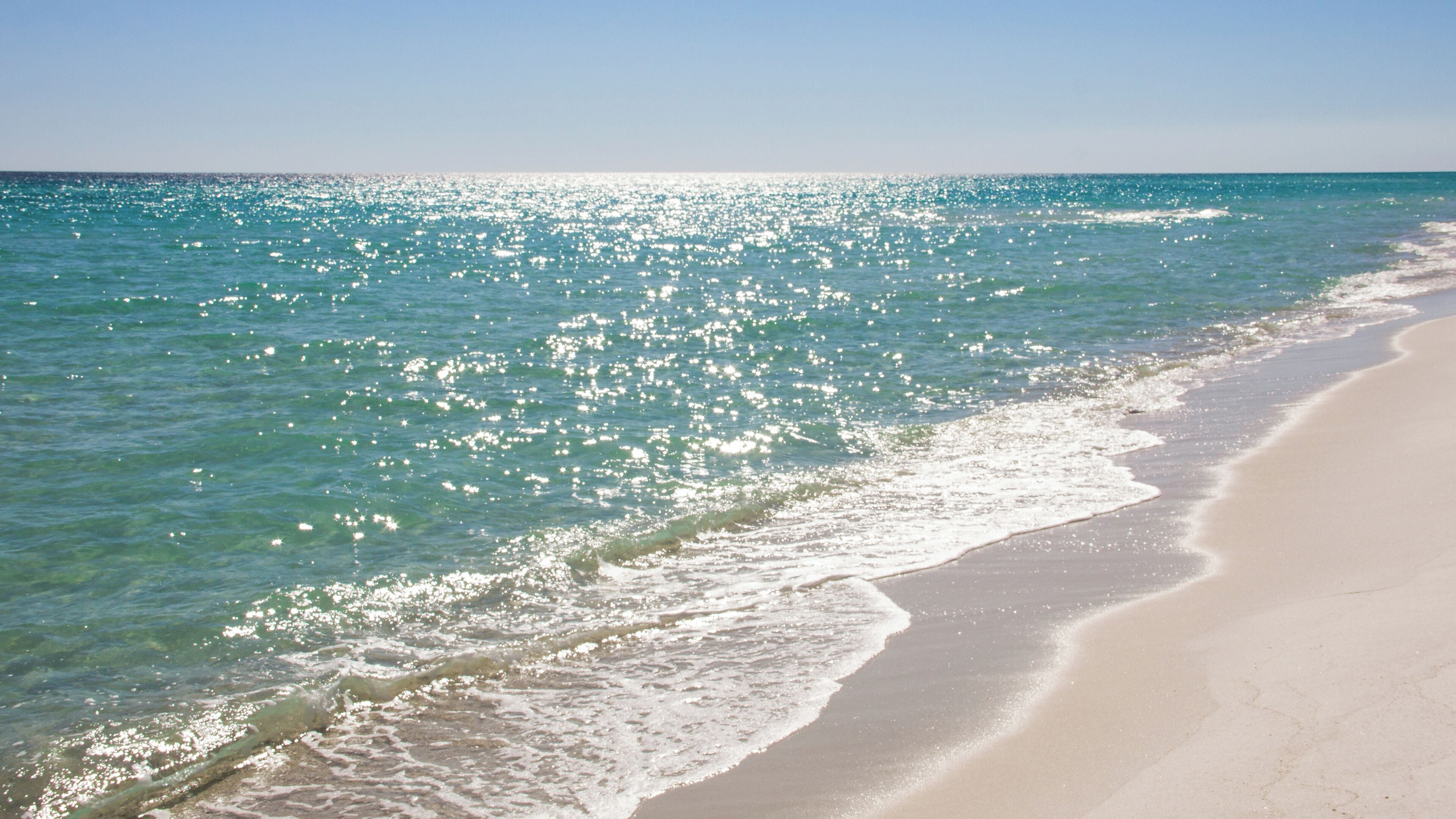 On the beach