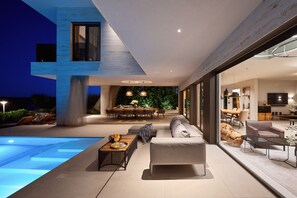 A heated pool - Luxury Beachfront Villa Malia Trogir with Pool (SegetDonji)