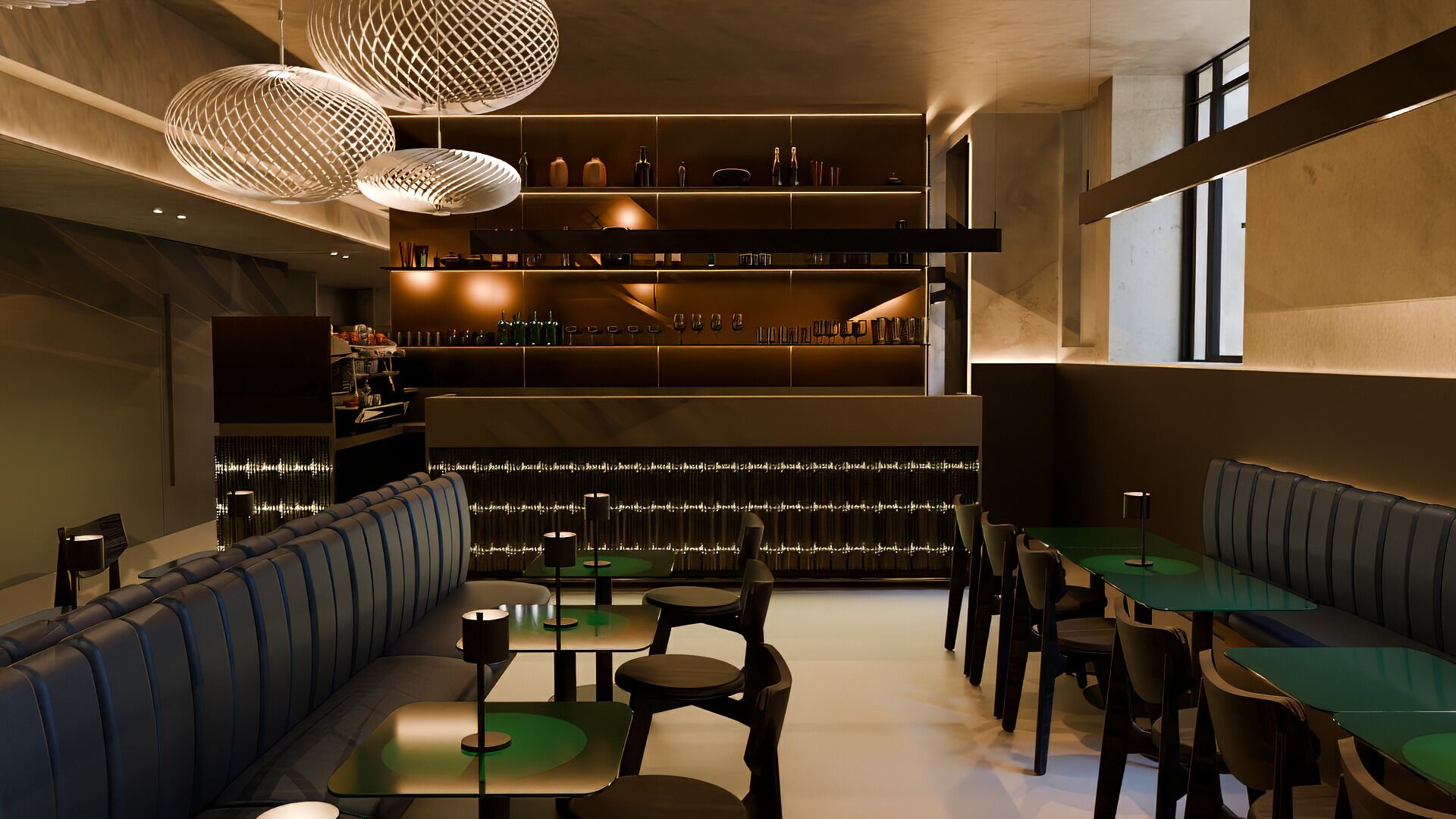 Bar (in der Unterkunft)