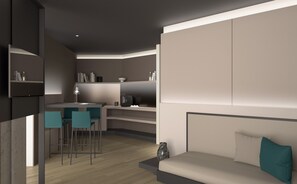 Premium bedding, pillow-top beds, minibar, in-room safe - Breda Suites Hotel Milano (Milan)