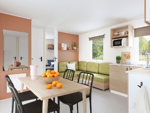 Dining - Comfortable mobile home - 6 guests (Guillestre)