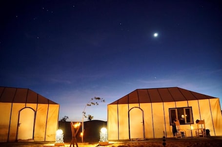 Exterior. starlitdesertcamp