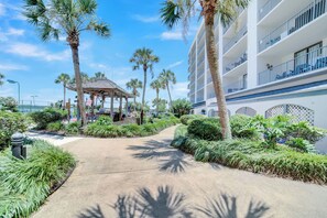 Overnattingsstedets uteområder