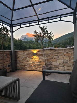 Terrace/patio - Wellness Apartment Lodge 2713 Berchtesgaden Königssee (Bischofswiesen)