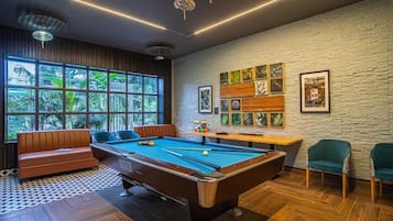 デラックス ヴィラ バルコニー | ゲーム室