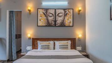 Deluxe-huvila, parveke