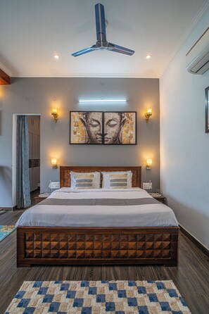 Deluxe-huvila, parveke