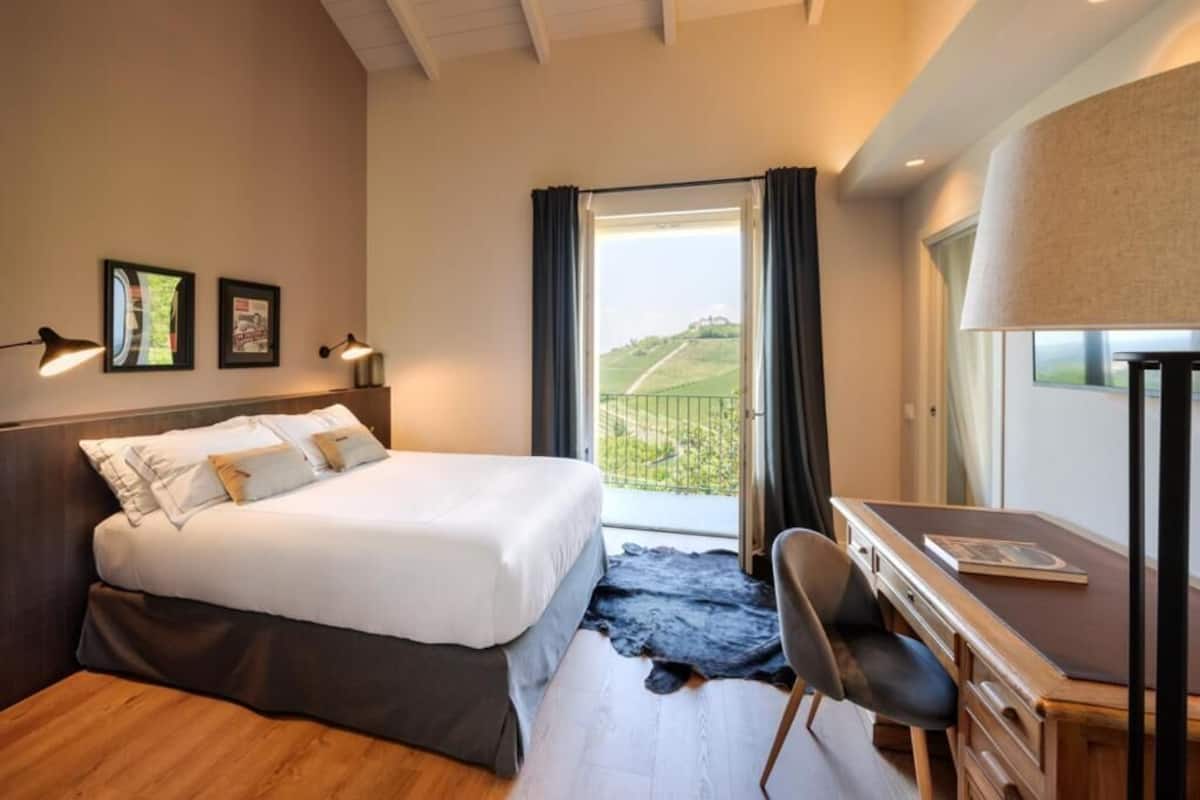 더블룸, 발코니, 정원 전망