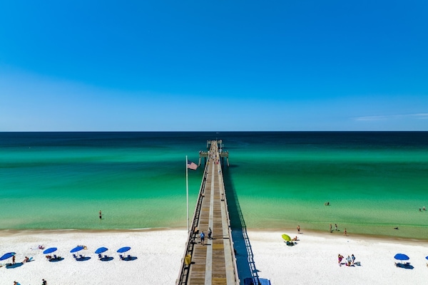 Beach nearby, white sand