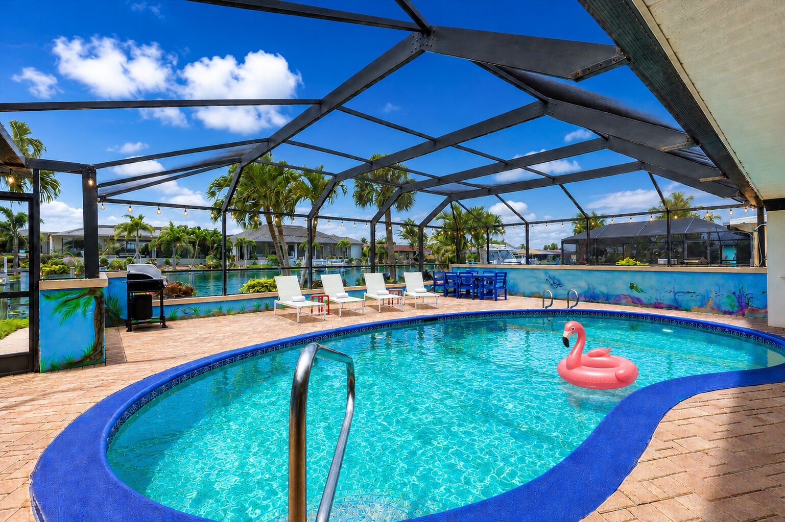 Maison, 3 chambres | Piscine