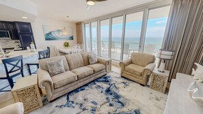 Condo, 3 Bedrooms | Living area - Silver Beach 0704e 3 Bedroom Condo (Destin)