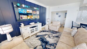 Condo, 3 Bedrooms | Living area - Silver Beach 0704e 3 Bedroom Condo (Destin)