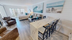 Condo, 1 Bedroom | Living area