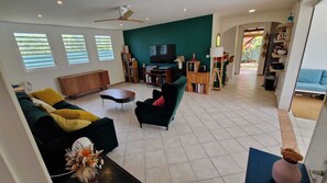 Smart TV, books - Villa Ti Kaz a Mymy - Pool villa St-François (Saint-François)