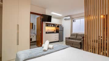 Apartamento básico | 1 quarto, Wi-Fi de cortesia
