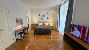 Firemannsrom, delt bad