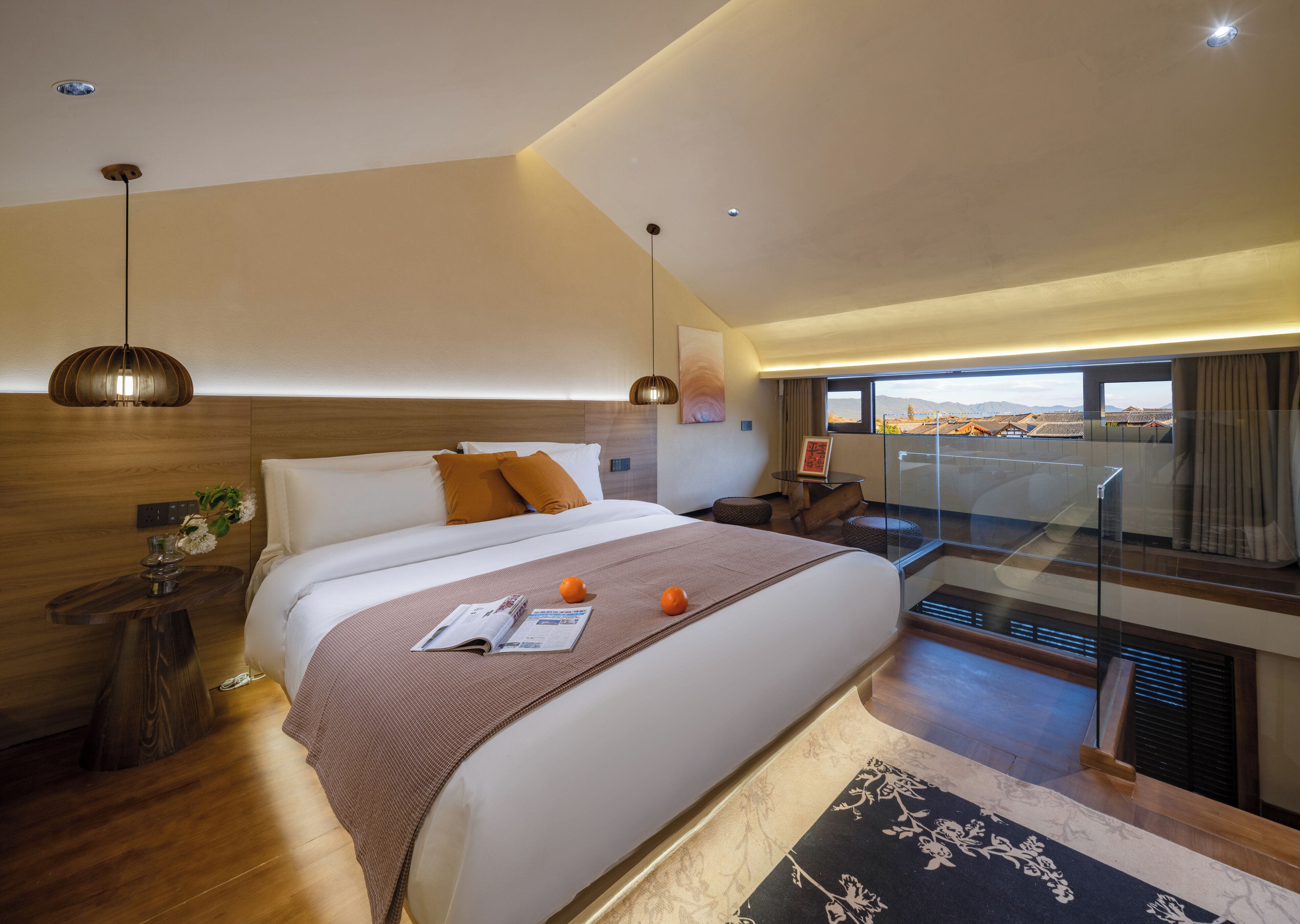 Habitación doble de lujo, vista a la montaña