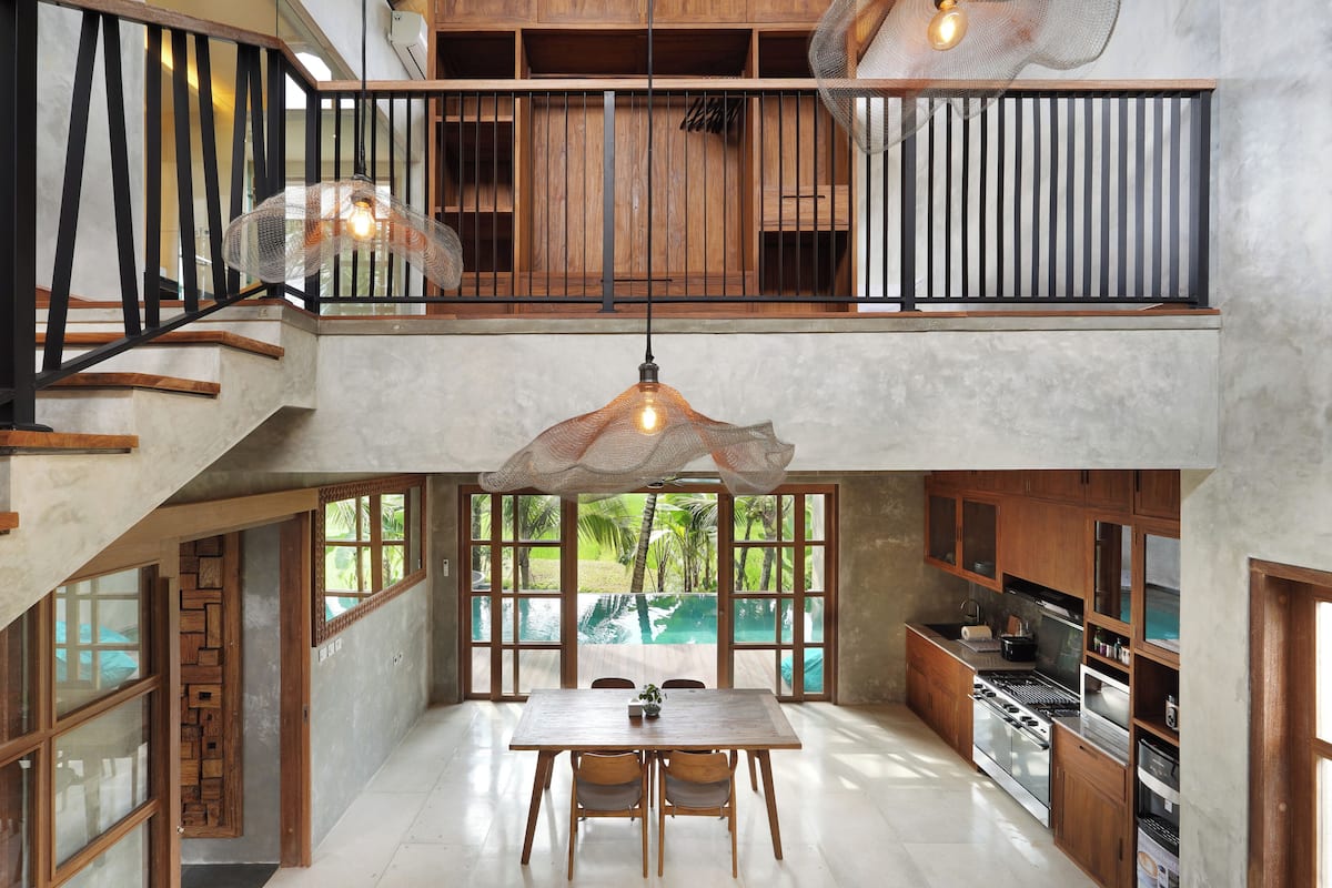 Classic Villa, 1 King Bed, Private Pool | Private kitchen