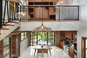 Classic Villa, 1 Katil Raja (King), Private Pool | Dapur peribadi